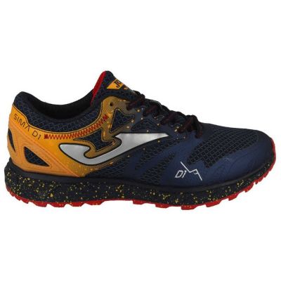 Joma Sima 2117 Trail Running Shoes Navy Blue Yellow Orange