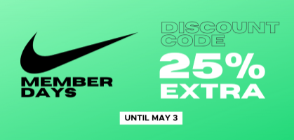 Nike Members' Days: Save up to 25%. 