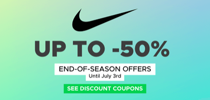 NIKE Sale: Up to 50% discount