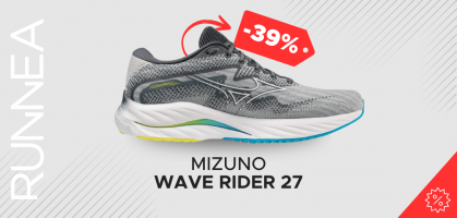 Mizuno Wave Rider 27 from £84.97 (before £140)