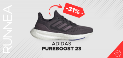 Adidas Pureboost 23 from £77 (before £111)