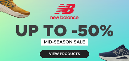 New Balance Mid-Season Sale: Up to 50% Off!