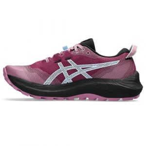 ASICS Gel Trabuco 12 Womens Running Trainers Road Shoes BlackBerry 5.5 (39)