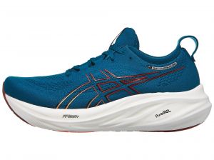 ASICS Gel Nimbus 26 Men's Shoes Navy/Faded Orange