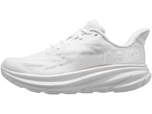 HOKA Clifton 9 Wide Women's Shoes White/White