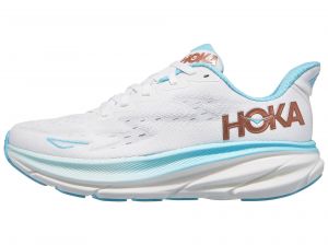 HOKA Clifton 9 Women's Shoes Frost/Rose Gold