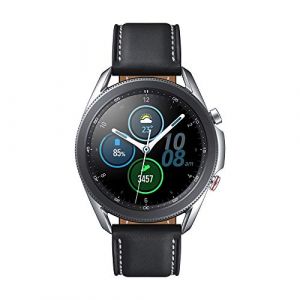 Samsung Galaxy Watch3 Stainless Steel 41 mm Bluetooth Smart Watch Mystic Silver (UK Version)