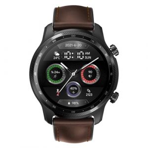 Ticwatch Pro 3 Ultra 4G WH11013 LTE Smartwatch with Vodafone OneNumber and Orange eSIM Qualcomm and Mobvoi Dual Wear OS blood oxygen detection processor system