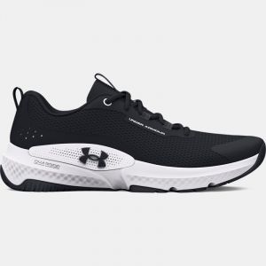 Women's  Under Armour  Dynamic Select Training Shoes Black / White / Black 8