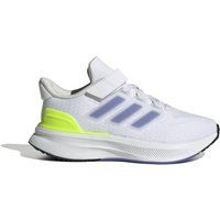 adidas Ultrarun 5 Kids Shoes - Cloud White/Cobalt Blue/Lucid Lemon / UK2.5