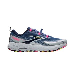 Brooks Cascadia 18 Gray Blue AW24 Women's Shoes