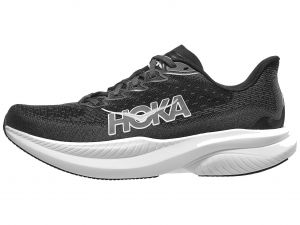 HOKA Mach 6 Wide Men's Shoes Black/White