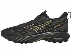 Mizuno Wave Rider GTX 2 Men's Shoes Black/Gloden Halo