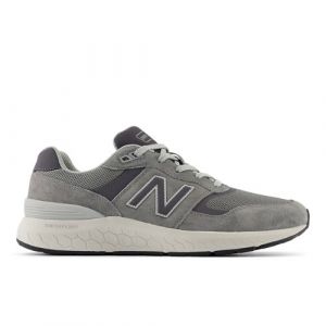 New Balance Men's Fresh Foam Walking 880 v6 in Grey Synthetic