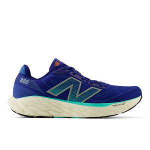 New Balance Men's Fresh Foam X 880v14 in Blue/Green/Grey Synthetic, size 12.5