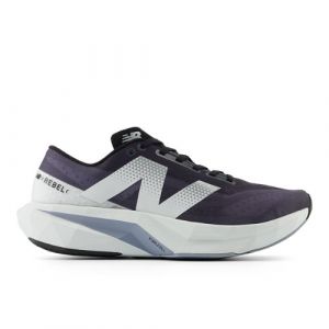 New Balance Men's FuelCell Rebel v4 in Grey/Black Synthetic, size 10.5