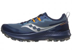 Saucony Peregrine 14 Men's Shoes Dusk/Navy