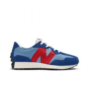 New Balance Kids' 327 in Blue/Red Synthetic