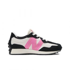 New Balance Kids' 327 in Black/Pink Synthetic