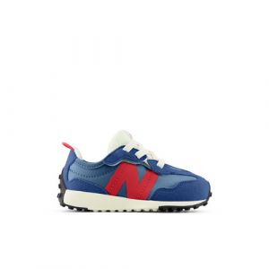 New Balance Kids' 327 NEW-B HOOK & LOOP in Blue/Red Synthetic