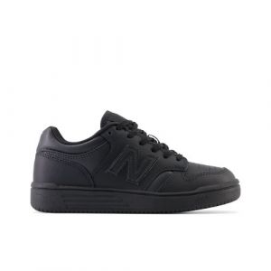 New Balance Kids' 480 in Black Synthetic