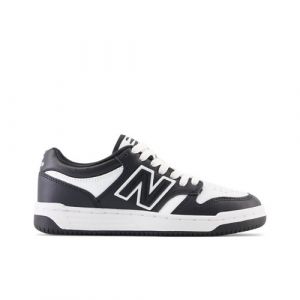 New Balance Kids' 480 in Black/White Synthetic