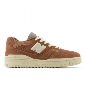 New Balance Men's 550 in Brown/Red Textile