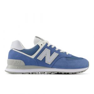 New Balance Unisex 574 in Blue/Grey/White Suede/Mesh, size 5.5