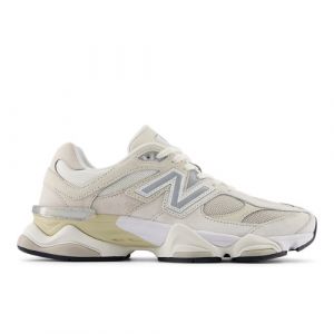 New Balance Unisex 9060 in White/Beige/Grey Suede/Mesh