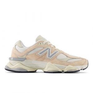 New Balance Unisex 9060 in Pink/White/Grey Suede/Mesh