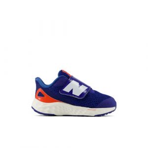 New Balance Kids' Fresh Foam Arishi v4 Hook and Loop in Blue/Red/Grey Synthetic