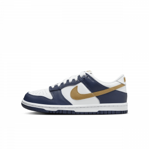 Nike Dunk Low Older Kids' Shoes - White