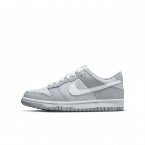 Nike Dunk Low Older Kids' Shoes - Grey