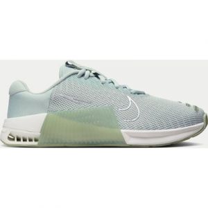 Nike Women's Metcon 9 Training Shoes - Light Silver/Summit White/Jade Horizon/Metallic Silver - UK 8 - Green