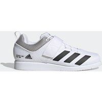 adidas Powerlift 5 Weightlifting Shoes - Cloud White/Core Black/Grey Two / UK7.5