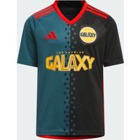 adidas LA Galaxy 24 3rd Football Shirt Jnr - Black/Viridian / YXL 15-16Yr