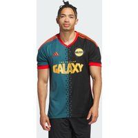 adidas LA Galaxy 24 3rd Authentic Football Shirt - Black/Viridian / Large