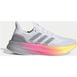 adidas Women's Ultraboost 5 Road Running Shoes - Cloud White/Glory Grey/Lucid Pink - UK 7.5