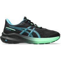 Asics GT 1000 13 GS Junior Running Shoes - Black/Digital Aqua / UK5