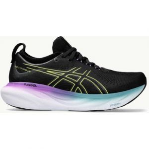 ASICS Gel-Nimbus 25 - Black/Glow Yellow - Size: UK 8