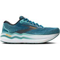 Brooks Ghost Max 2 Running Shoes - Moroccan Blue/Aqua/Orange Pop / UK9 / Standard 1D