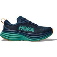 Hoka Bondi 8 Running Shoes - Midnight/Shoreline / UK8 / Regular