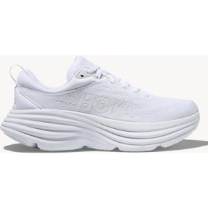 HOKA Women's Bondi 8 Trainers - White - Size: UK3.5