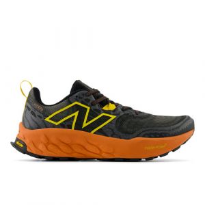 New Balance Men's Fresh Foam X Hierro v8 in Black/Orange Synthetic