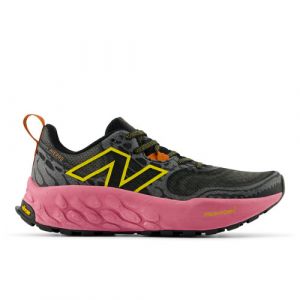 New Balance Women's Fresh Foam X Hierro v8 in Black/Pink/Orange Synthetic, size 8 Narrow