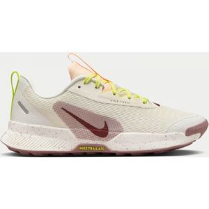 NIKE Juniper Trail 3 Shoes - Sail/Dark Pony/Crimson Tint/Life Lime - White - Size: UK 8