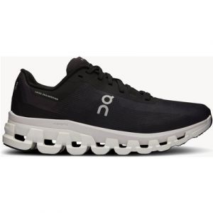 ON Running Women's Cloudflow 4 Road Running Shoes - Black/White -  Size: UK 8