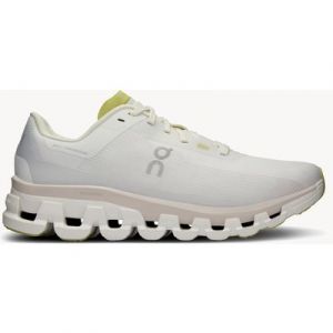 ON Running Women's Cloudflow 4 Road Running Shoes - White/Sand -  Size: UK 8