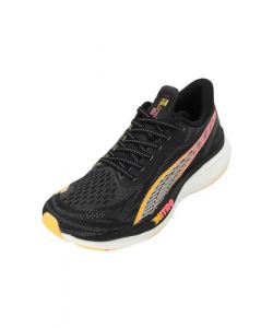 Puma Velocity Nitro 3 Womens Road Running Shoes Black/Sunset 4 (37)