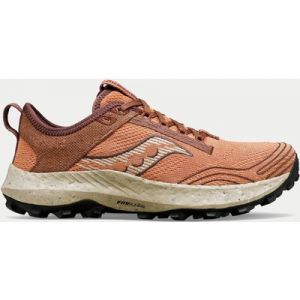 Saucony Women's Peregrine RFG Trail Running Shoes - Clove/Cacao - UK 7 - Brown